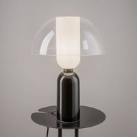 Maytoni Memory table lamp, black, height 42 cm, ceramic