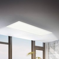 Briloner LED panel Simple 100 x 25 cm, white, ultra-flat, IP44, 4000 K
