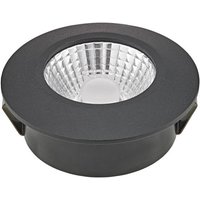 Sigor LED infälld takspot Diled, Ø 6,7 cm, Dim-To-Warm, svart