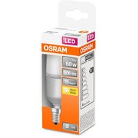 OSRAM LED bulb Classic Stick matt E14 8.5W 2,700K