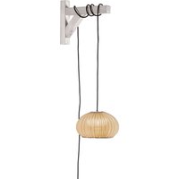 Bover LED-hänglampa Garota, stickpropp vit/ivoirefärgad