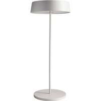 LED-Tischleuchte Miram mit Akku, dimmbar, weiß
