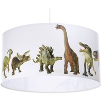 Maco Design Children's hanging light Dino with photo motif
