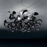 Metallux Plafonnier moderne ASTRO, 3 lampes, noir