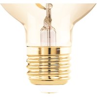 EGLO LED-lampa E27 4W G60 2.000K Filamentlampa bärnstensfärgad dimbar