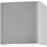 Egger Licht EGG DLS vägglampa Gino, vit, 3.000 K, 10x10 cm, dimbar