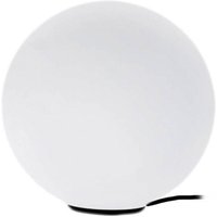 Karman table lamp Maoo, satinised glass, Ø 12 cm, G9