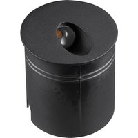 Mantra Iluminación LED-inbyggnadslampa Aspen IP65, rund, svart