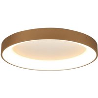 Mantra Iluminación Plafonnier LED Niseko II CCT télécommande Ø50cm doré