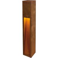 SLV Rusty Slot 80 LED gångvägslampa, höjd 80 cm