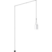 LEDS-C4 Attic suspension cylindre décentrée blanc