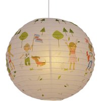 Näve Hänglampa 4117061 med lyckligt motiv