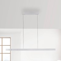 Paul Neuhaus Adriana Square LED hanging light, aluminium, up/down