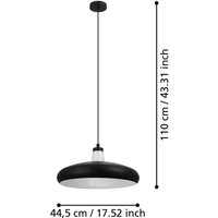 EGLO connect Tabanera-C LED hanging light