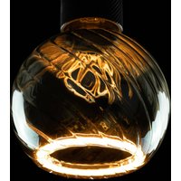 SEGULA LED-floating-glob G125 E27 6 W twist rök