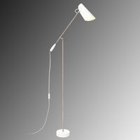 Northern Birdy retro floor lamp, white