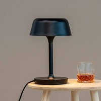 Dyberg Larsen Lampe de table Valencia, noir, hauteur 30 cm