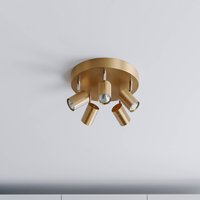 By Rydéns Correct downlight 5-bulb matt gold