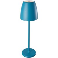 Megatron Tavola LED battery table lamp teal