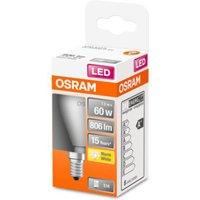 OSRAM Classic P LED bulb E14 6.5W 2,700K matt