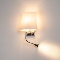 SLV Coupa vägglampa med LED-läslampa