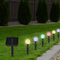 Globo 36352-20 fairy lights solar RGBW, IP44, 20-bulb
