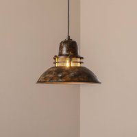 Opviq Tibet pendant light, antique brown, Ø 34 cm, metal, E27