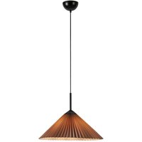 Markslöjd Hänglampa Plisado med veckad skärm, grå