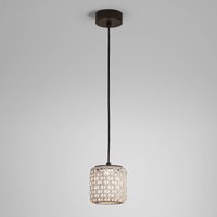 Bover Nans S/16 LED-pendellampa för utomhusbruk, beige