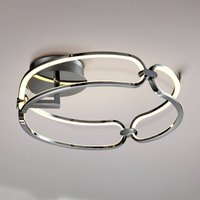 Schuller Valencia LED-taklampa Colette, 3 lampor, krom