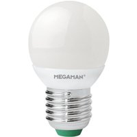 MEGAMAN E27 3.5 W golf bulb LED bulb matt, 2,800 K