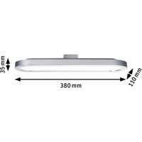 Paulmann URail Board LED panel in matt chrome