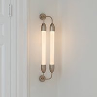 UMAGE vägglampa Lemon Squeeze 2 lampor, längd 77 cm, mässing