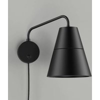 GRUPA Ili Ili vägglampa med stickkontakt svart