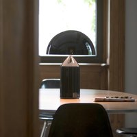 Oluce Atollo table lamp with dimmer Ø50cm bronze