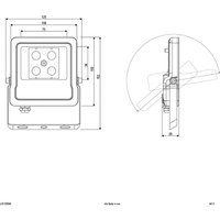 EVN Panthera Projecteur d'extérieur LED IP65 10W 4.000K