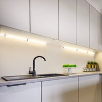 Lampe sous meuble LED OSRAM Linear Angle, blanche, capteur, 35 cm