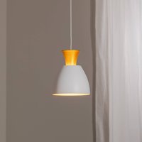 BEGA LED-Pendel Studio Line 51277, weiß/messing, Ø 20 cm