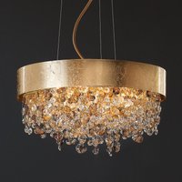 Masiero Suspension Ola pendentif en verre et feuilles d'or