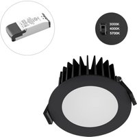 EVN Solido85, 230 V, dimmable, CCT, anthracite