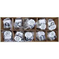 MEGAMAN spot encastré LED Tego Slim, pack de 10, 2.800 K, nickel