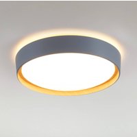 JUST LIGHT. GmbH Plafonnier LED Emilia, dimmable 3 niveaux, gris