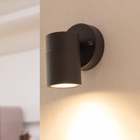 Prios utomhusvägglampa Tulimar, 1 lampa, antracit, metall