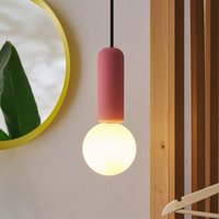 OSRAM hänglampa Decor Concrete Mic, rosa, betong, G9