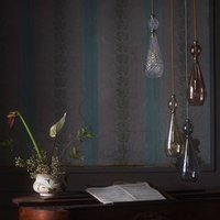 EBB & FLOW Smykke pendellampa guld, kristall