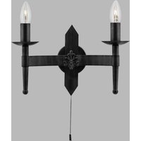 Searchlight Vägglampa Cartwheel II, 2 lampor