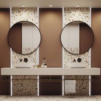 Maytoni Hoop recessed light, angular, white