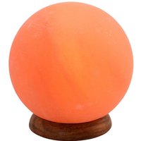 Wagner Life Salt lamp Planet, 2 kg, wooden base, amber