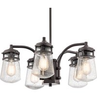 KICHLER Suspension d’extérieur Lyndon, à 5 lampes