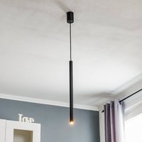 Nowodvorski Lighting Laser hanging light, 1-bulb, black, lampshade 49 cm